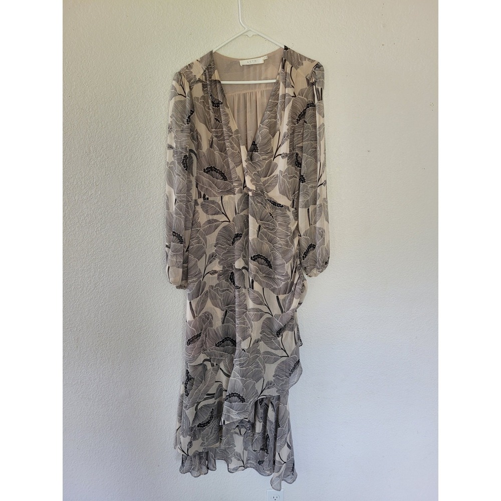 ASTR the Label Women's Poppy Dress size XL Long Sleeve #5